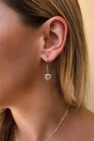 FIRE OPAL NECKLACE - White Fire Opal Pendant and Sterling Silver Chain - 614PD