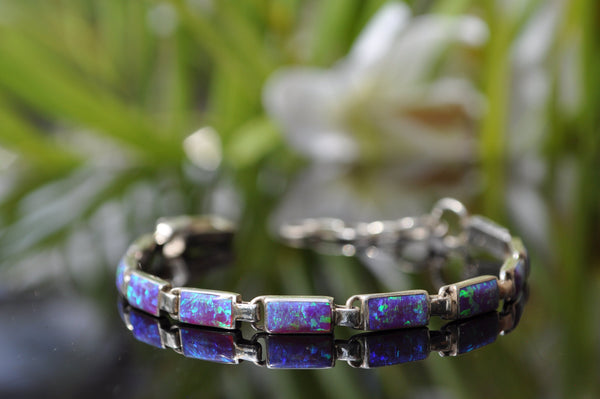 PURPLE OPAL BRACELET